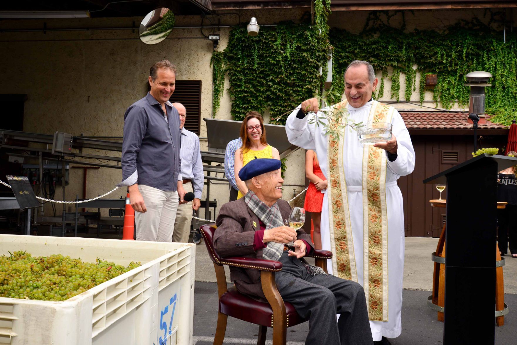 Grgich blessing